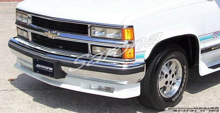 Custom Chevy Silverado  Truck Front Add-on Lip (1988 - 2000) - $375.00 (Part #CH-025-FA)